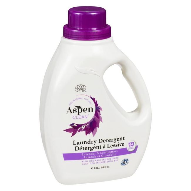 Aspenclean Natural Lavender And Lemongrass Laundry Detergent, 64 Fl Oz -- 3 Per Case