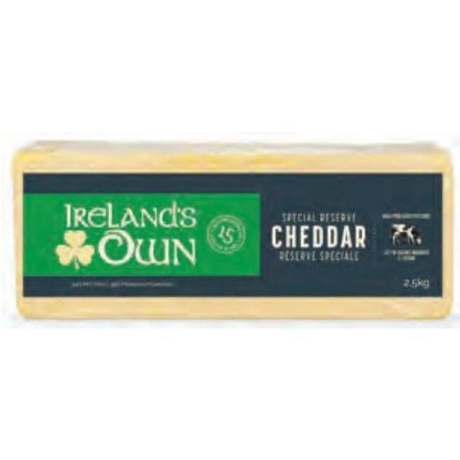 Ireland's Own Special Reserve Cheddar Cheese, 2.5 Kg -- 6 Per Case