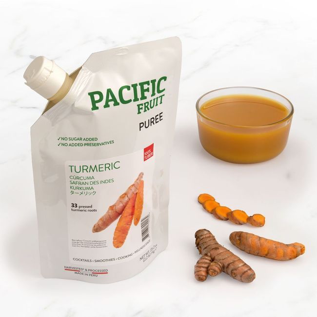 Pacific Fruit Purée Naturelle De Curcuma, 35,2 Oz -- 6 Par Caisse