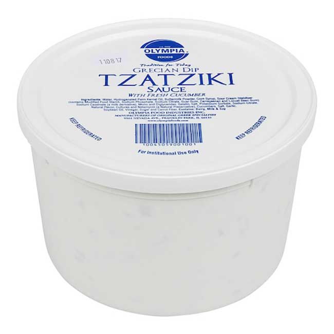 Olympia Foods Grecian Tzatziki Dip, 64 Oz -- 4 Per Case