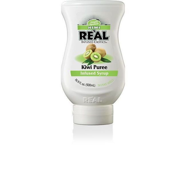 Real Sirop Infusé À La Purée De Kiwi, 500 Ml -- 6 Par Boîte