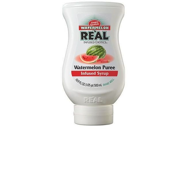 Real Sirop Infusé À La Purée De Pastèque, 500 Ml -- 6 Par Boîte