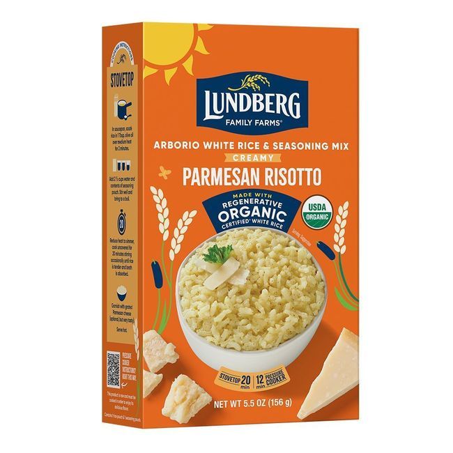 Lundberg Organic Creamy Parmesan Risotto, 5.5 Oz -- 6 Per Case
