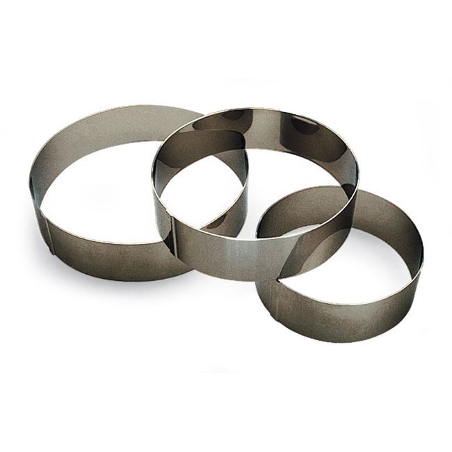 Gobel Stainless Steel Pastry Ring, 5 X 5 X 5 Cm
