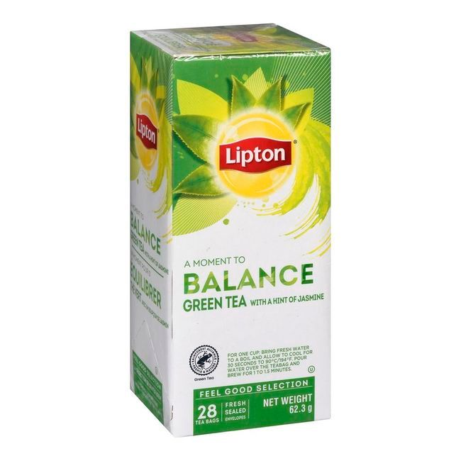 Lipton 100 Percent Natural Green Tea, 28 Tea Bags -- 6 Per Case