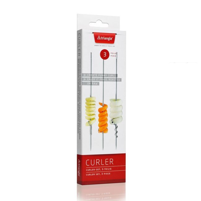 Triangle Professional Curler Set, Set Of 3