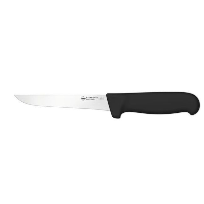 Ambrogio Sanelli Supra Narrow Boning Knife With Smooth Semi-polished Blade Finishing, 6.25 In Length