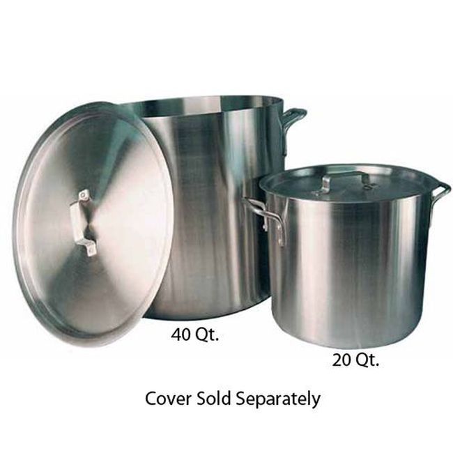 Winco Alst-40 Winware Aluminum Stock Pot, 40 Qt