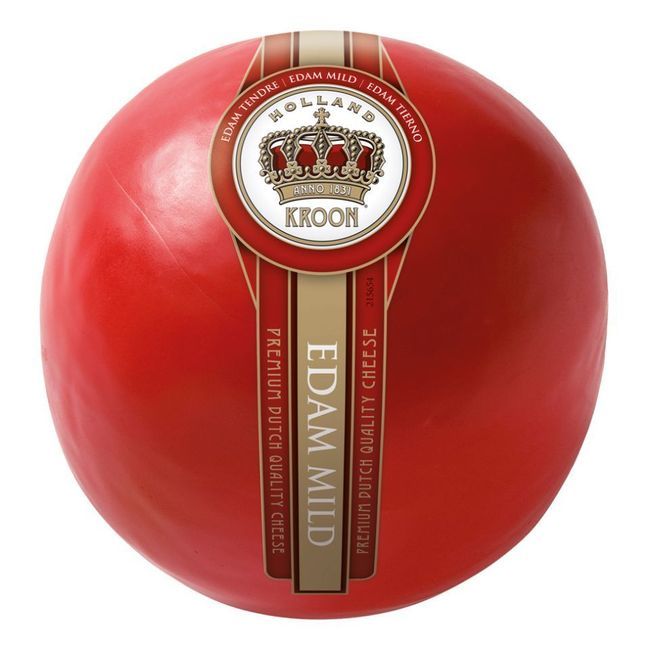 Kroon Mild Edam Cheese Balls -- 6 Per Case
