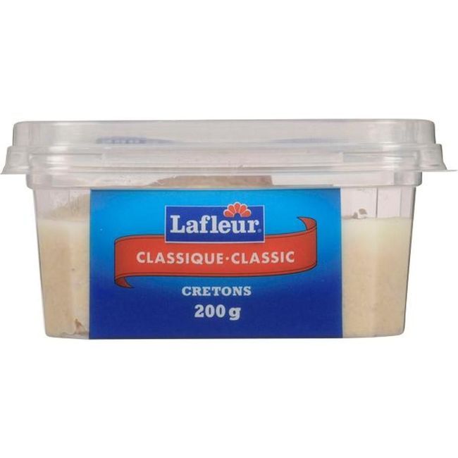 Lafleur Classic Pork Cretons, 200 G -- 10 Per Case