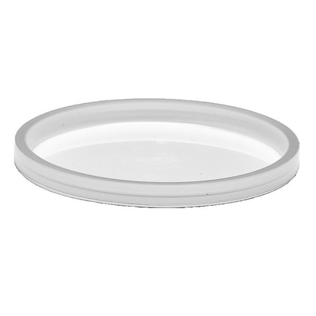 Dorfin Ldpe Translucent Flush Lid For Containers -- 1000 Per Case