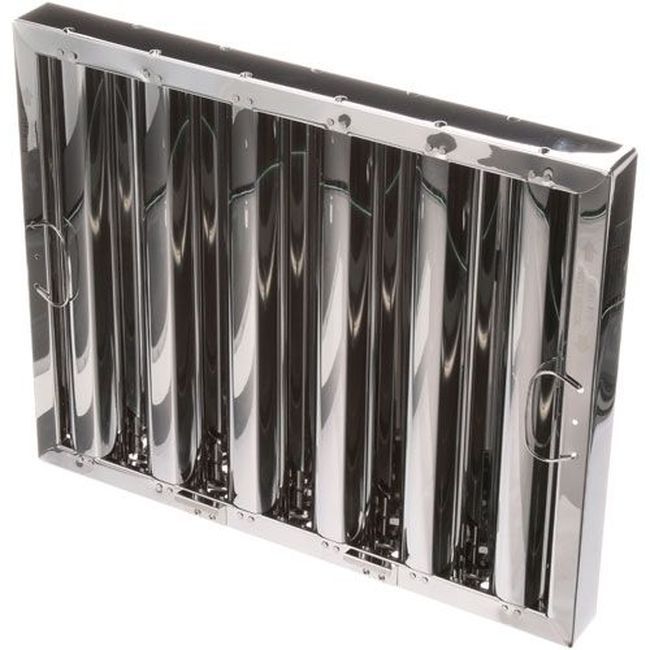 Captiveaire Cpthrss1620 Stainless Steel Type 6 Hood Filter With Hooks, 16 X 20 In