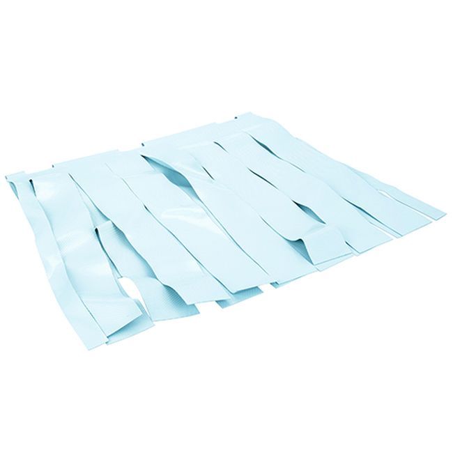 Hobart Hob919758 Blue Vinyl Dishwasher Curtain, 22.5 In Length X 20.5 In Width