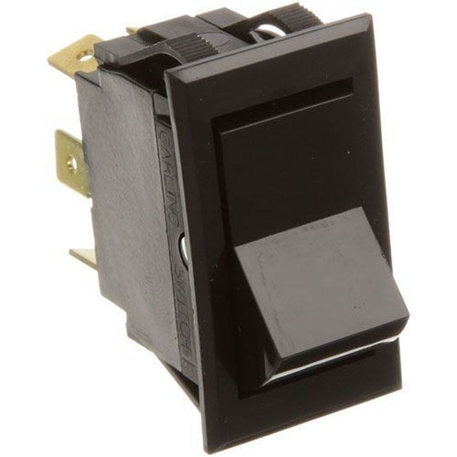Dpdt Ctr-off Rocker Switch Fits 7/8 X 1-1/2 Inch Hole For Cres Cor Part Number 080810401k