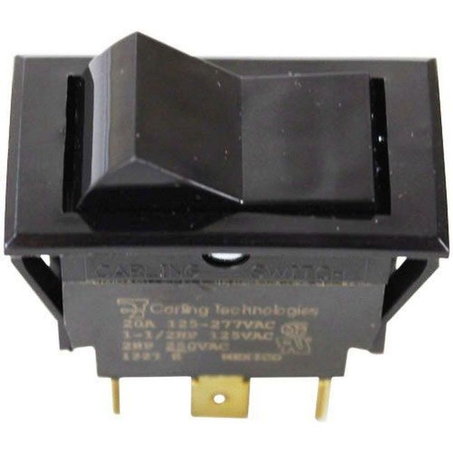 Dpdt On/on Rocker Switch Fits 7/8 X 1-1/2 Inch Hole For Cres Cor Part Number 0808117k