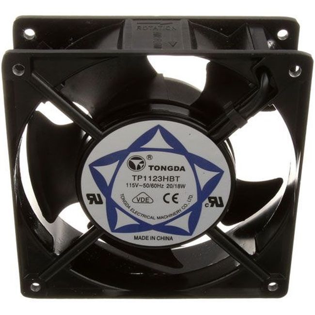 Victory Vic50870101 115 Volts Axial Cooling Fan, 4-11/16 X 4-11/16 X 1-1/2 In