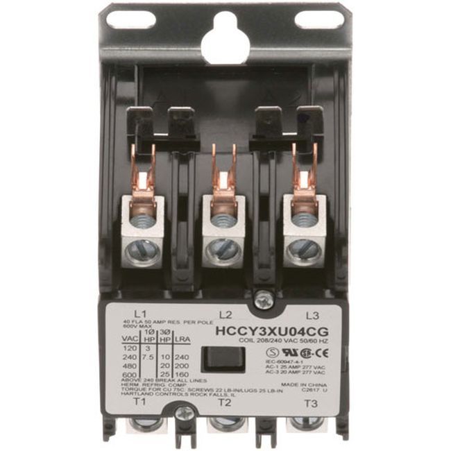 Winston Products Winps1007 208-240 Volts 50-60 Hertz 3 Pole Relay
