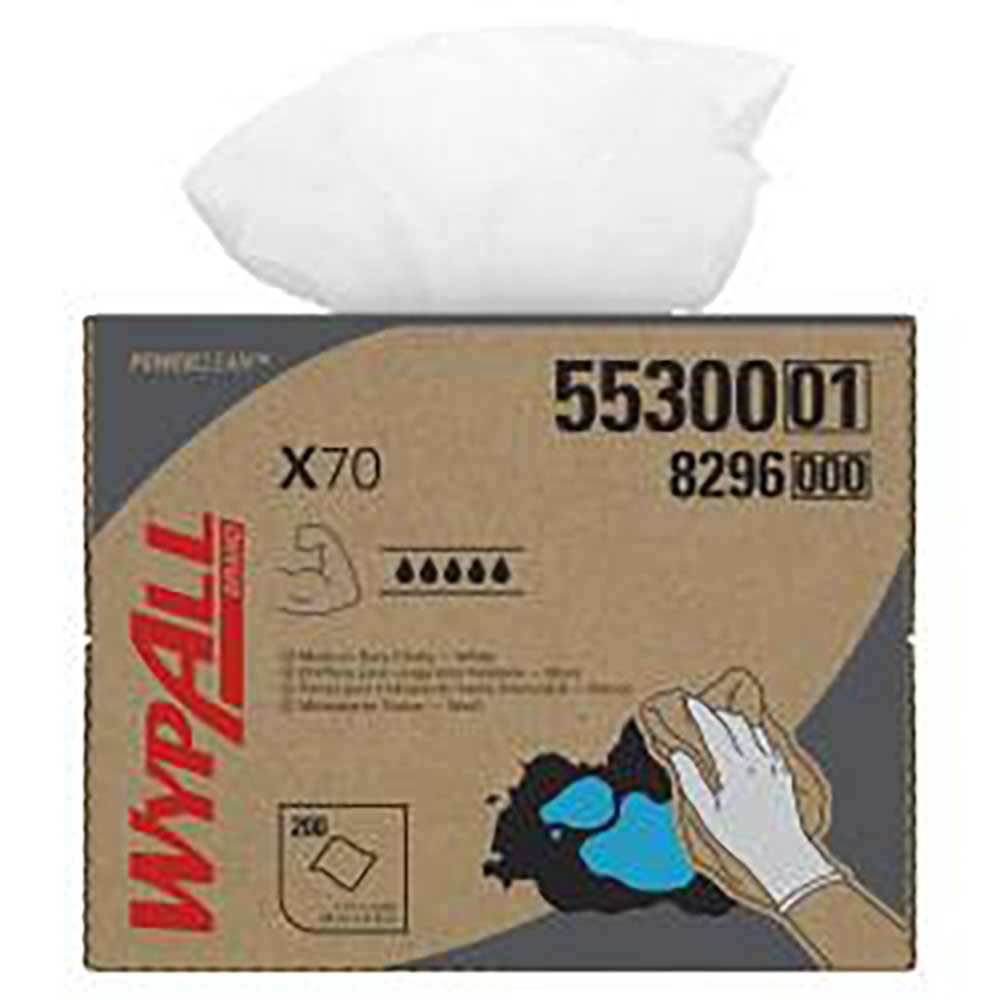 Wypall X70 Cloth Brag Box, 200 Cloths
