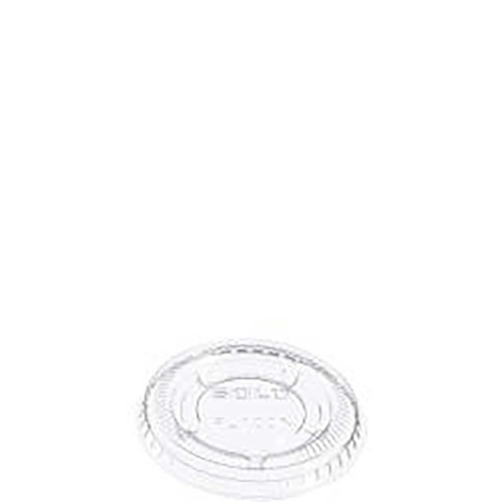 Solo Clear 1 Oz Portion Cup Lid -- 2500 Per Case