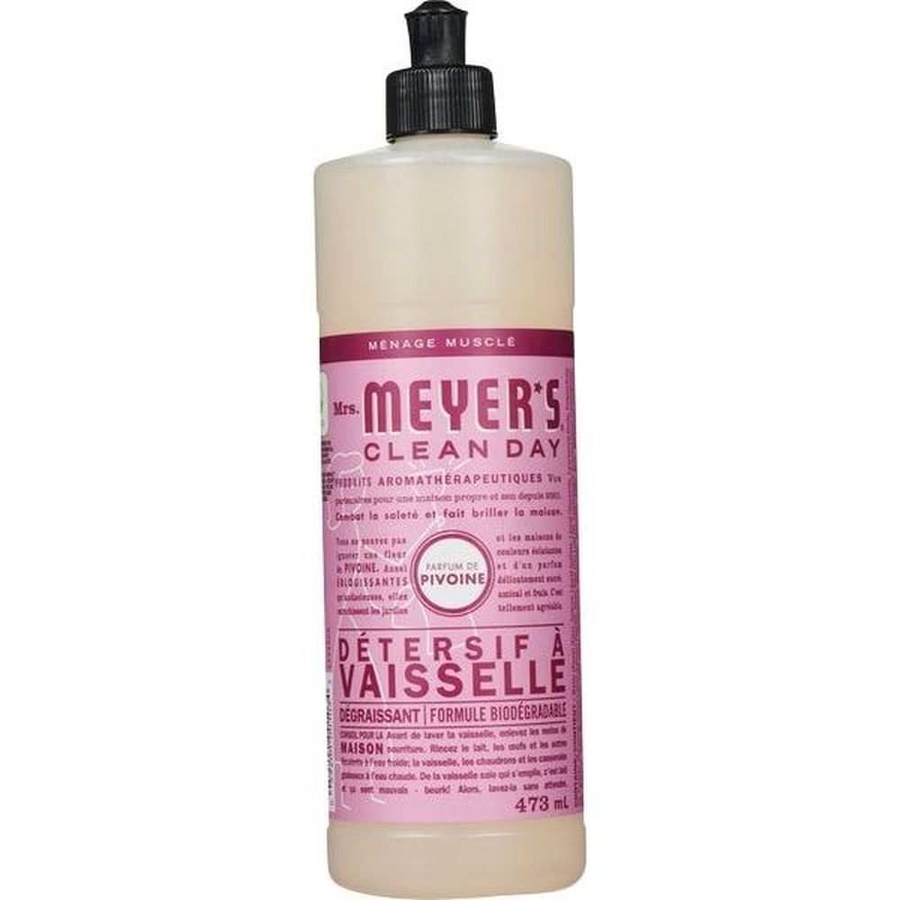 Mrs. Meyer's Clean Day Peony Dish Soap, 473 Ml -- 6 Per Case
