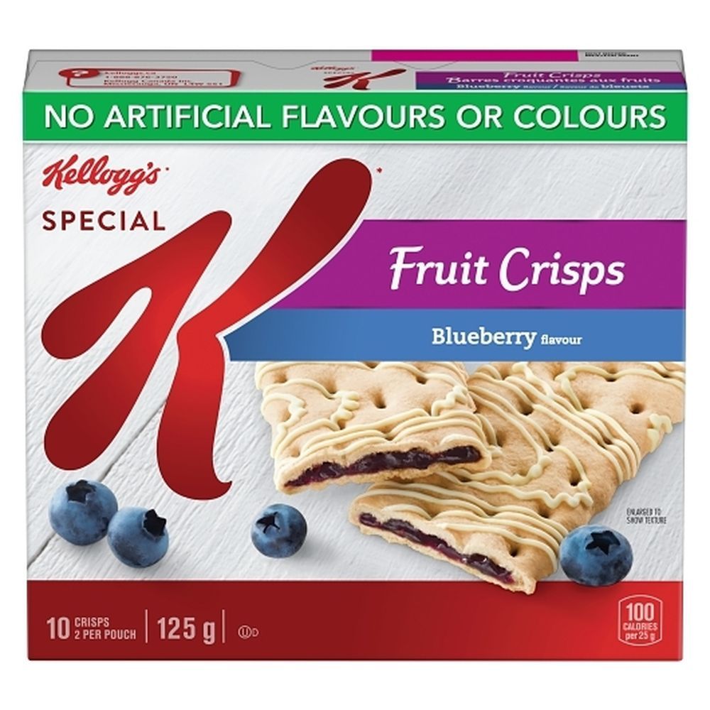 Special K Barre De Céréales Aux Myrtilles, 125 G – 8 Par Boîte
