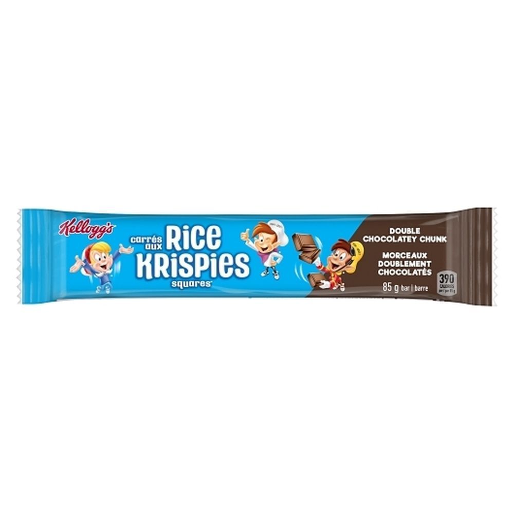 Rice Krispies Barre De Chocolat Double Pépites, 85 G – 72 Par Boîte