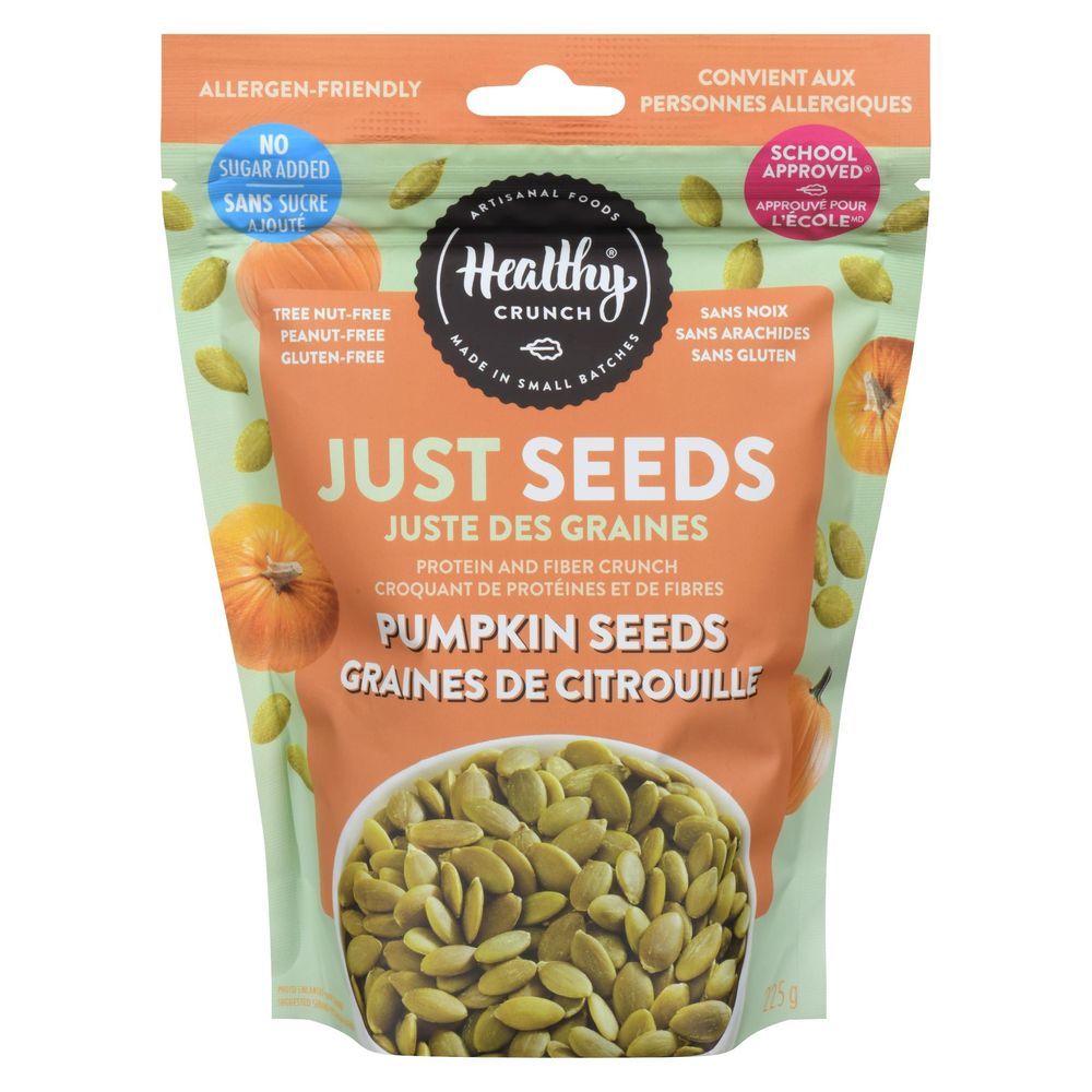 Healthy Crunch Just Seeds - Pumpkin Seeds, 225 G -- 6 Per Case