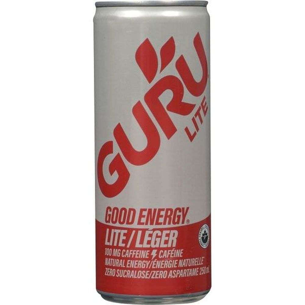 Guru Lite Energy Drink, 250 Ml -- 24 Per Case