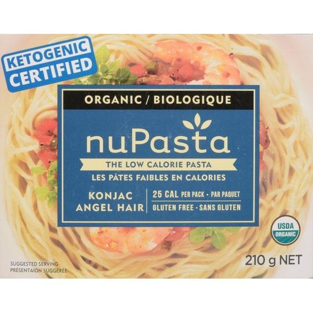 Nupasta Organic Konjac Angel Hair Pasta, 210 G -- 8 Per Case