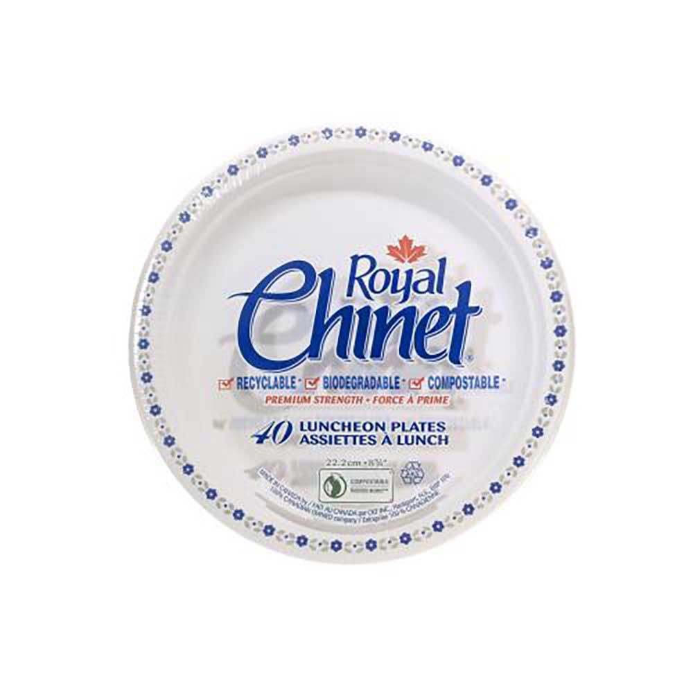 Royal Chinet Assiette À Déjeuner, 8,75 Po