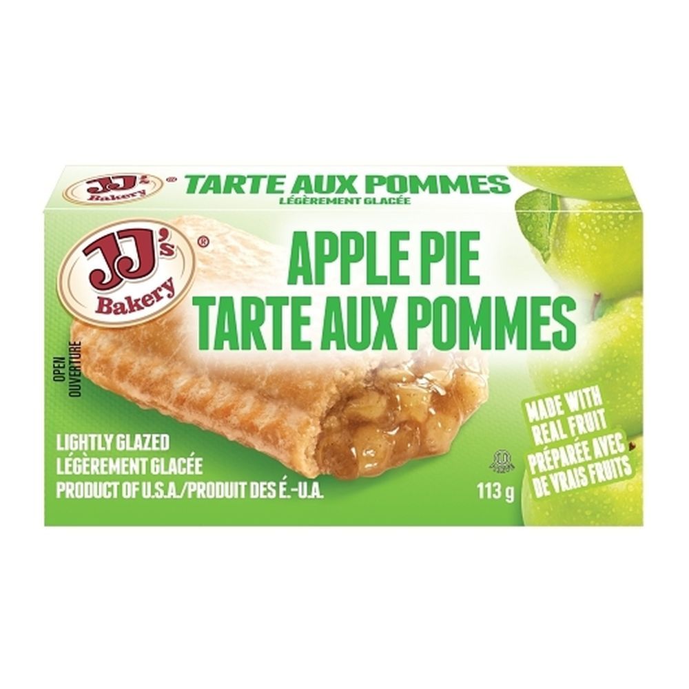 Jj's Bakery Apple Pie, 113 G -- 48 Per Case