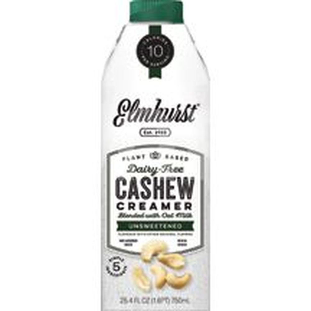 Elmhurst 1925 Unsweetened Cashew Creamer, 750 Ml -- 6 Per Case