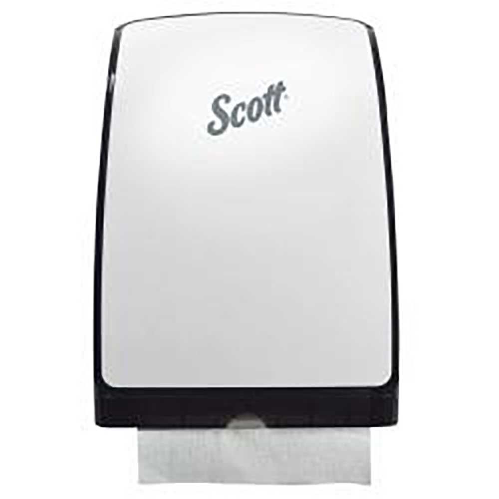 Scott Distributeur D'essuie-tout Plié Slimfold Blanc, 9,83 X 13,67 X 2,88 Po