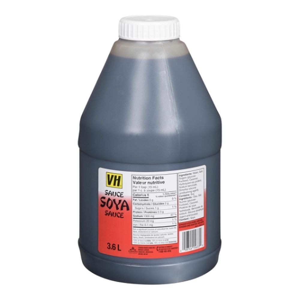 Vh Soya Sauce, 3.6 L -- 2 Per Case