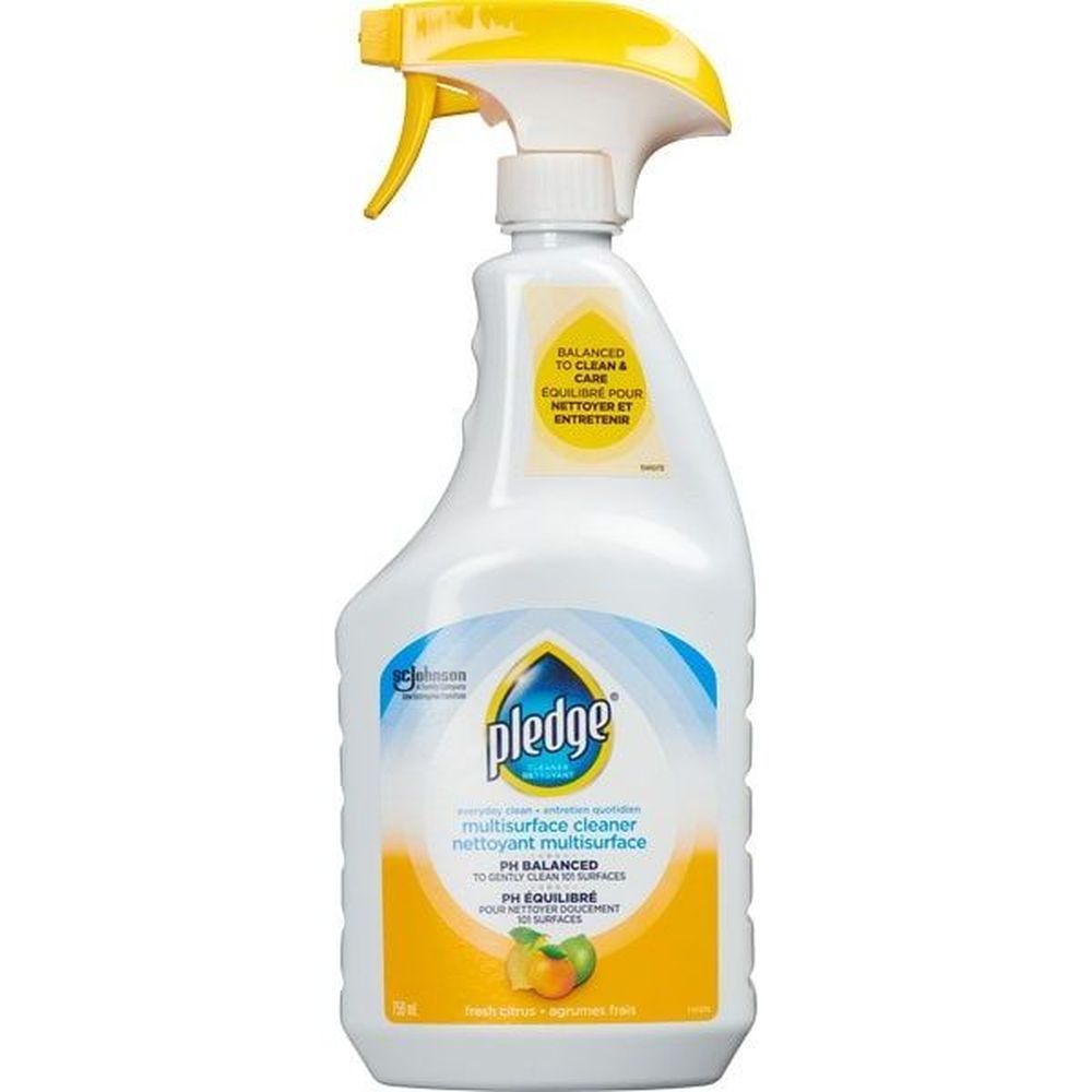 Pledge Nettoyant Multi-surfaces Au Ph Équilibré Fresh Citrus Everyday Clean, 750 Ml -- 6 Par Boîte
