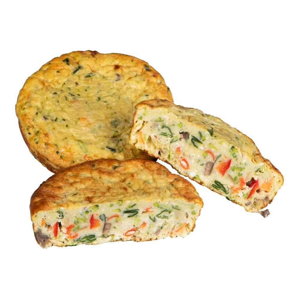 Burnbrae Farms Garden Vegetable Crustless Quiche, 95 G - 48 Per Case