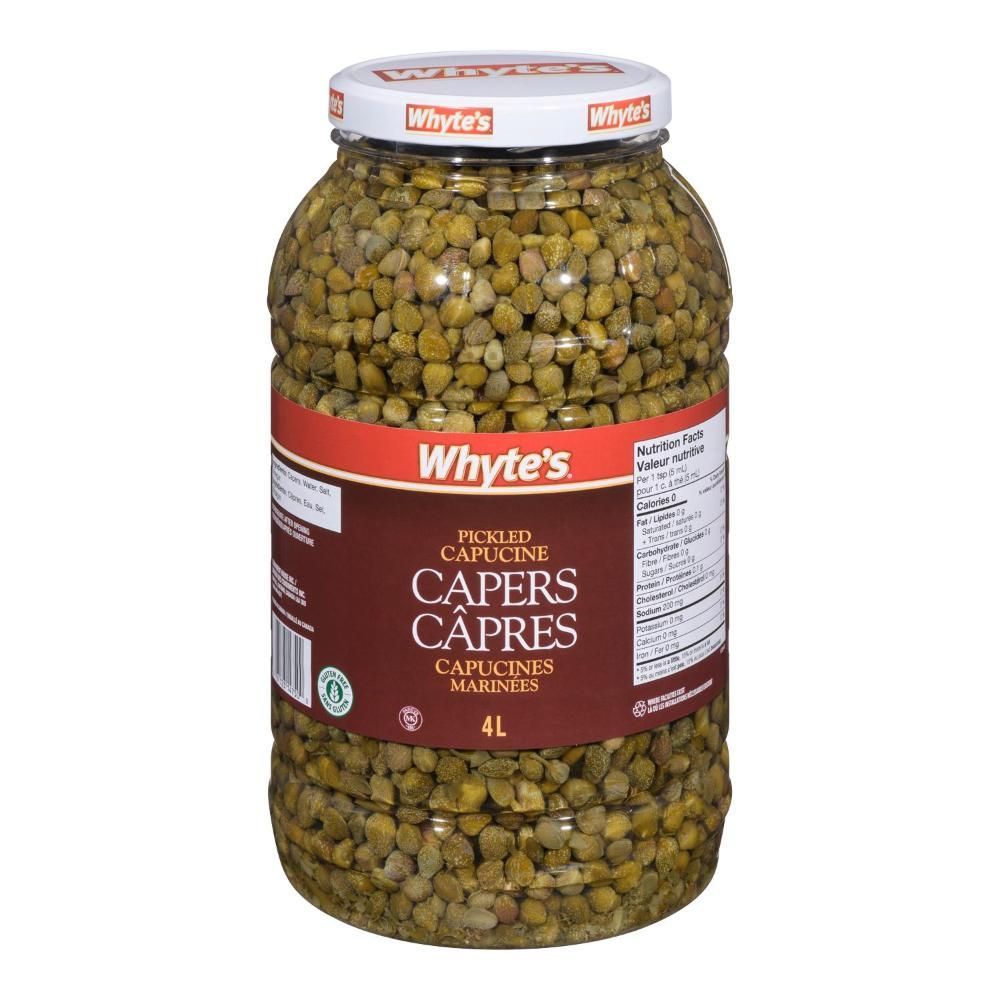 Whyte's Câpres Capucine, 4 L - 2 Par Caisse