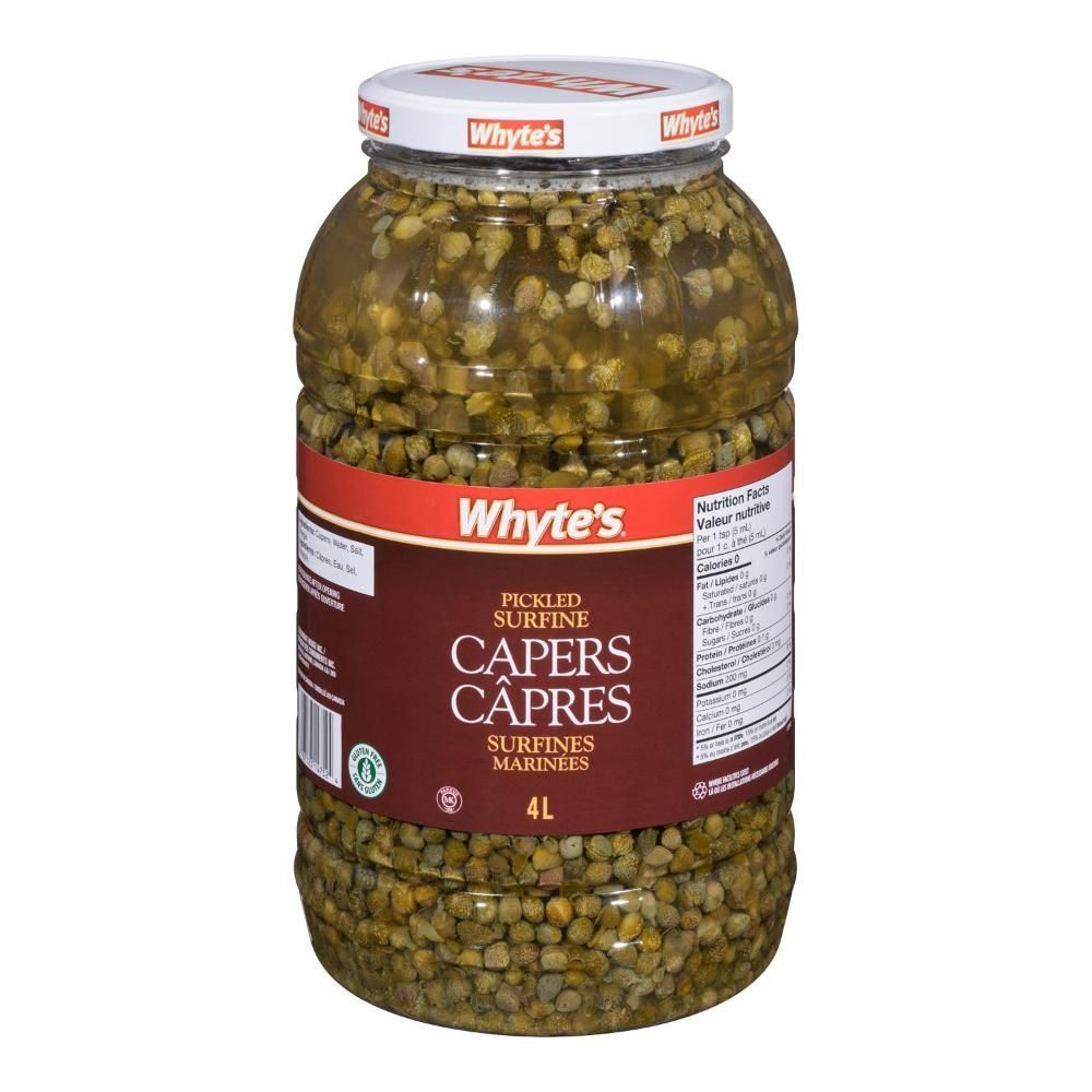 Whyte's Câpres Surfine, 4 L – 2 Par Caisse