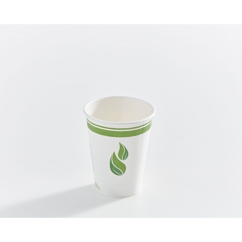 Eco Guardian Gobelets En Papier Isothermes Compostables Avec Revêtement Pla, Capacité De 240 Ml (8 Oz) – 1000 Par Carton