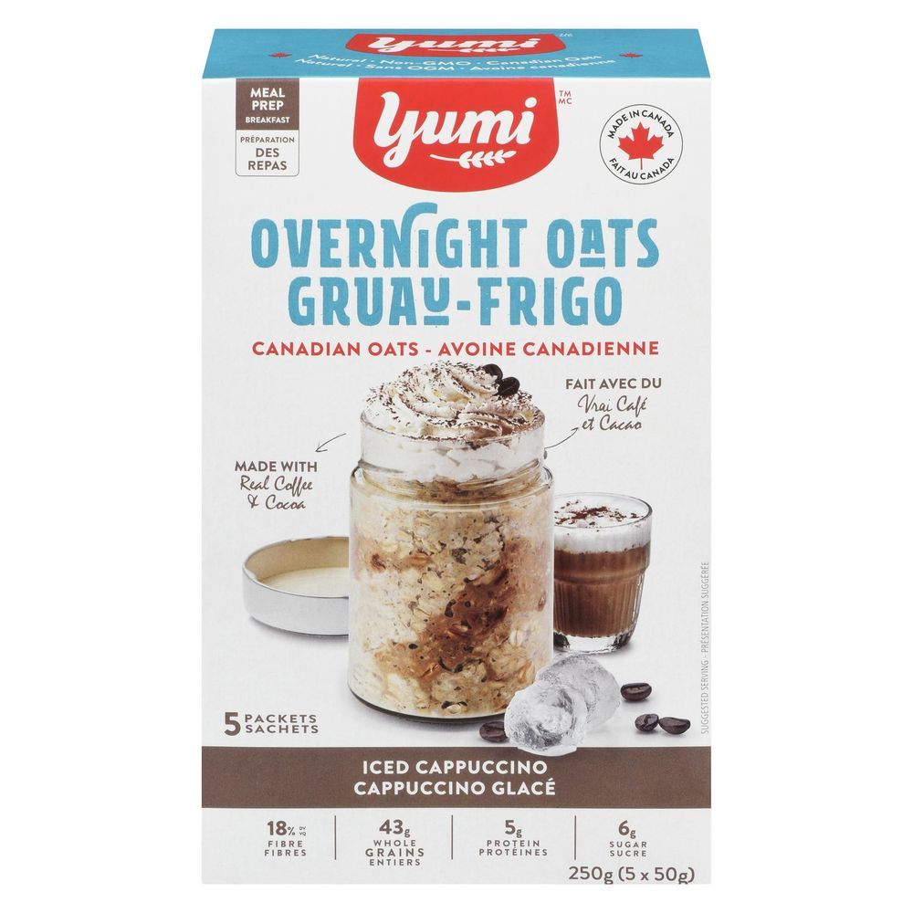 Yumi Gruau Glacé Cappuccino À Préparer La Veille, 250 G -- 6 Par Caisse