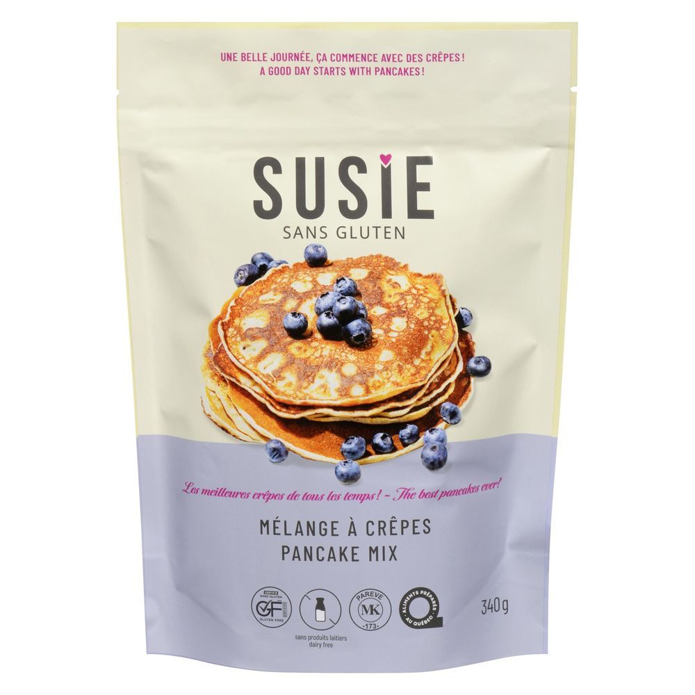 Susie Gluten Free Préparation Pour Crêpes, 340 G -- 6 Par Caisse