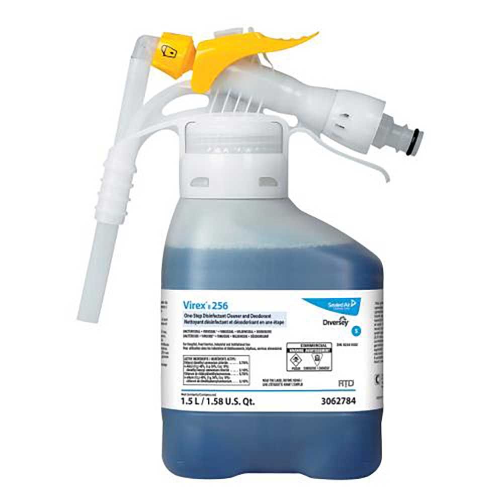 Virex Ii 256 Rtd One Step Disinfectant Cleaner And Deodorizer, 1.5 L -- 2 Per Case