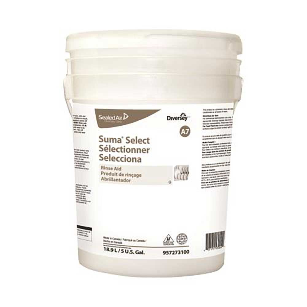 Suma Select A7 Rinse Aid, 5 Gal Pail