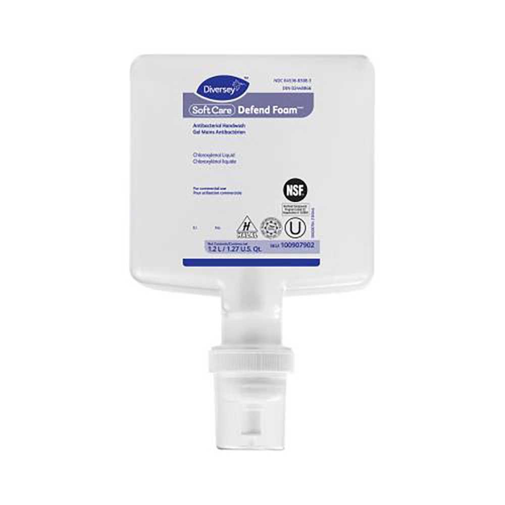 Soft Care Defend Clear Antibacterial Foam Hand Wash, 1.2 L -- 6 Per Case