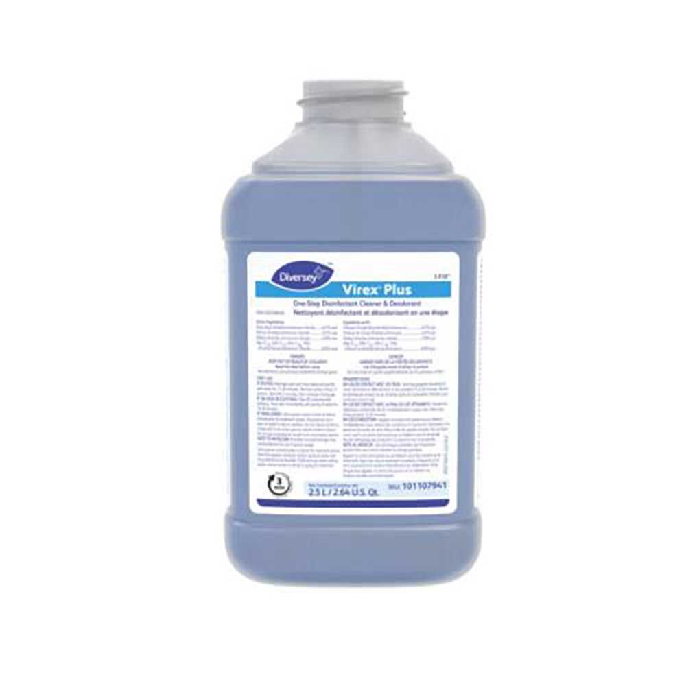 Virex Plus One-step Disinfectant Cleaner And Deodorant, 2.5 L -- 2 Per Case