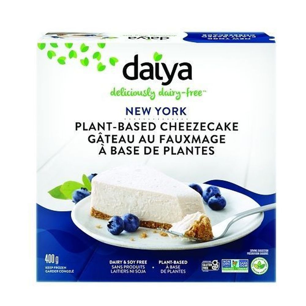 Daiya Dairy-free Plant Based New York Cheesecake, 399.73 G -- 8 Per Case