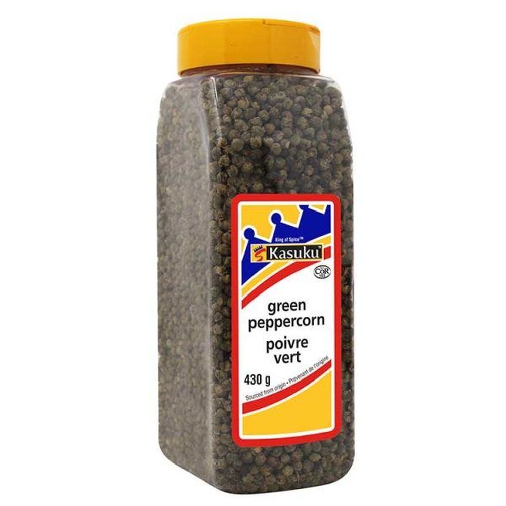 Kasuku Green Peppercorn, 430 G - 9 Per Case