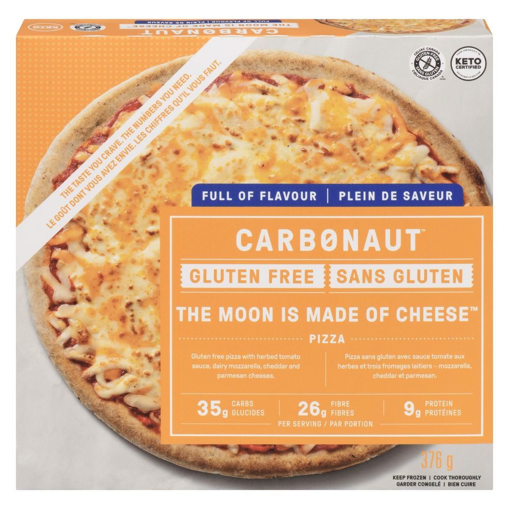 Carbonaut Gluten Free The Moon Is Made Of Cheese Pizza -- 8 Per Case
