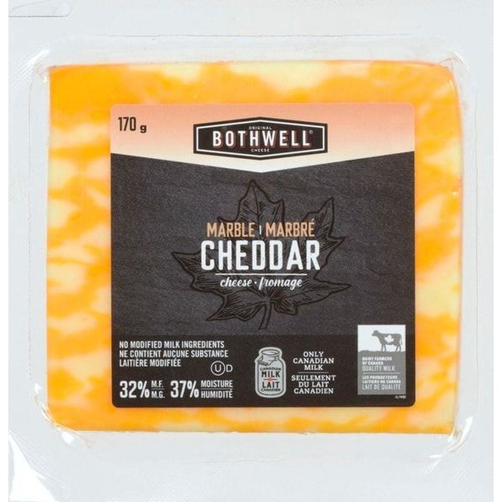 Bothwell Marble Cheddar Cheese, 170 G -- 15 Per Case