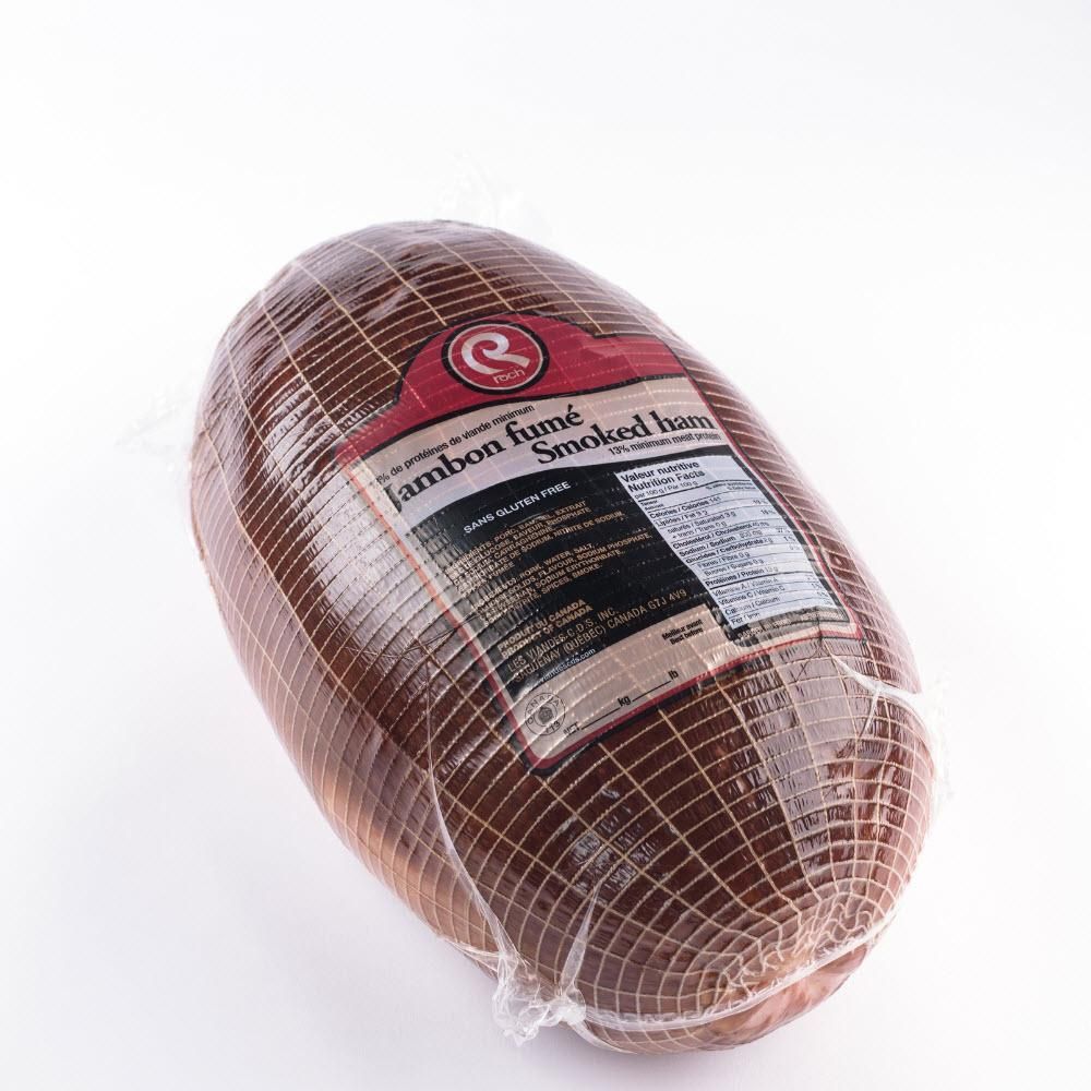 Roch Jambon Cuit À La Broche 13 %, 7 Kg – 3 Par Carton